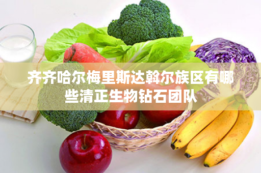 齐齐哈尔梅里斯达斡尔族区有哪些清正生物钻石团队