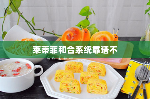 莱蒂菲和合系统靠谱不