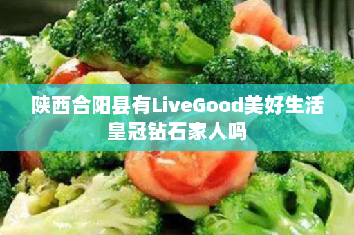陕西合阳县有LiveGood美好生活皇冠钻石家人吗