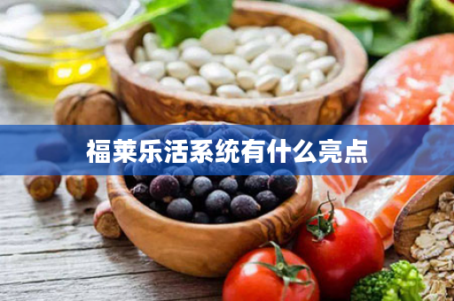 福莱乐活系统有什么亮点