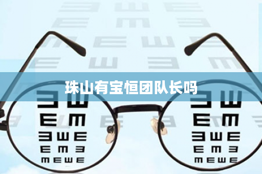 珠山有宝恒团队长吗