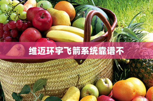 维迈环宇飞箭系统靠谱不