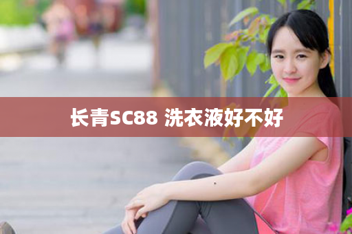 长青SC88 洗衣液好不好