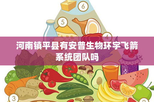 河南镇平县有安普生物环宇飞箭系统团队吗