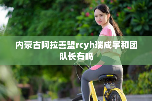 内蒙古阿拉善盟rcyh瑞成宇和团队长有吗
