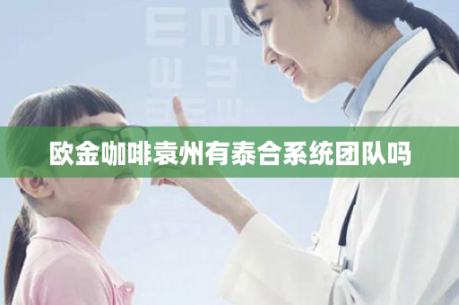 欧金咖啡袁州有泰合系统团队吗