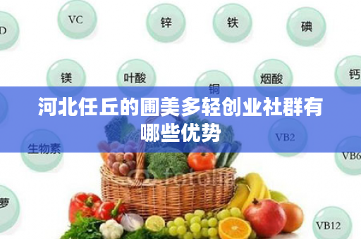 河北任丘的圃美多轻创业社群有哪些优势