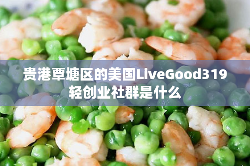 贵港覃塘区的美国LiveGood319轻创业社群是什么