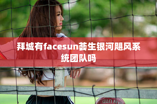 拜城有facesun荟生银河飓风系统团队吗