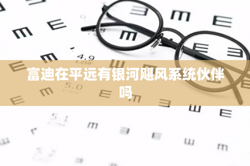 富迪在平远有银河飓风系统伙伴吗