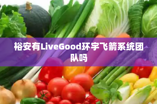 裕安有LiveGood环宇飞箭系统团队吗