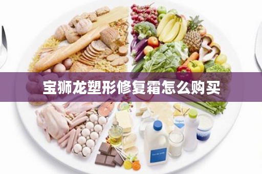 宝狮龙塑形修复霜怎么购买