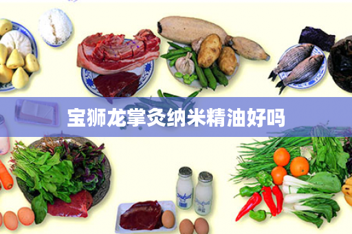 宝狮龙掌灸纳米精油好吗