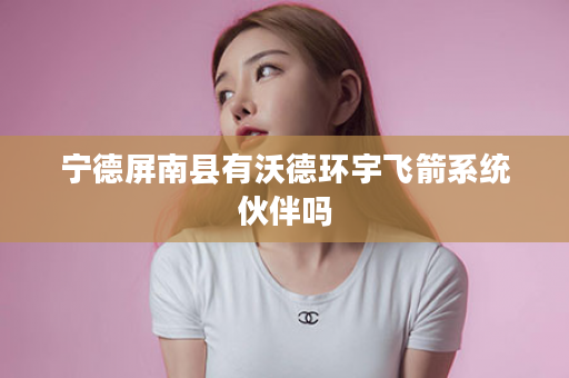 宁德屏南县有沃德环宇飞箭系统伙伴吗