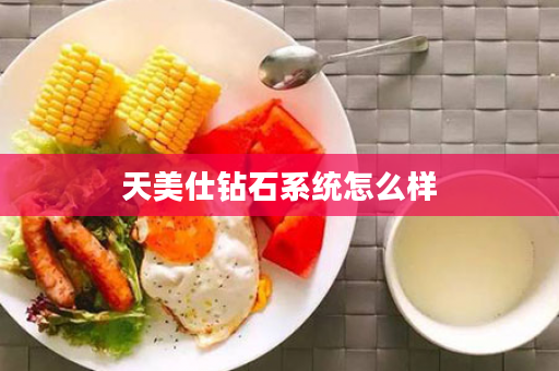 天美仕钻石系统怎么样