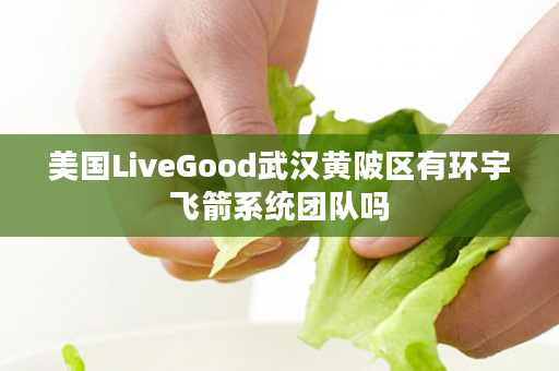 美国LiveGood武汉黄陂区有环宇飞箭系统团队吗