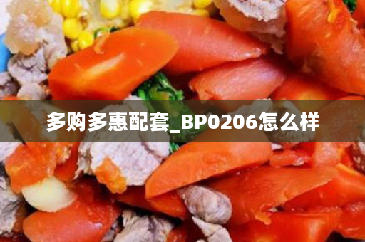 多购多惠配套_BP0206怎么样