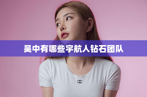 吴中有哪些宇航人钻石团队