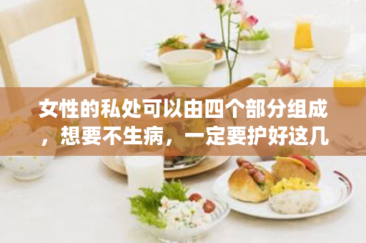 女性的私处可以由四个部分组成，想要不生病，一定要护好这几大防御“门”！