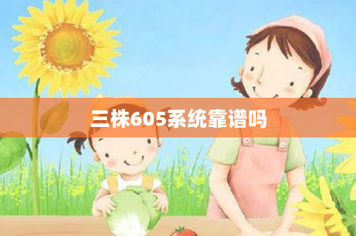 三株605系统靠谱吗