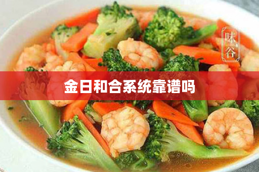 金日和合系统靠谱吗