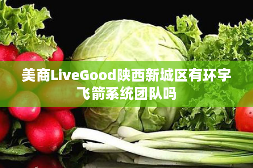 美商LiveGood陕西新城区有环宇飞箭系统团队吗