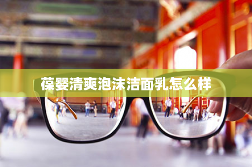 葆婴清爽泡沫洁面乳怎么样