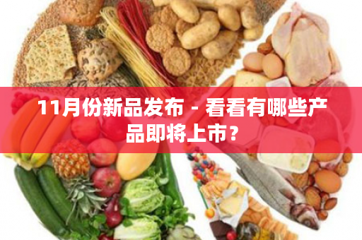 11月份新品发布 - 看看有哪些产品即将上市？
