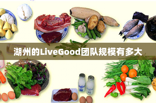 湖州的LiveGood团队规模有多大