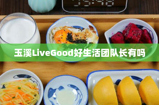 玉溪LiveGood好生活团队长有吗