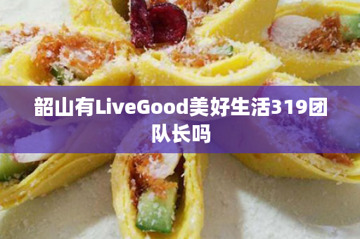 韶山有LiveGood美好生活319团队长吗
