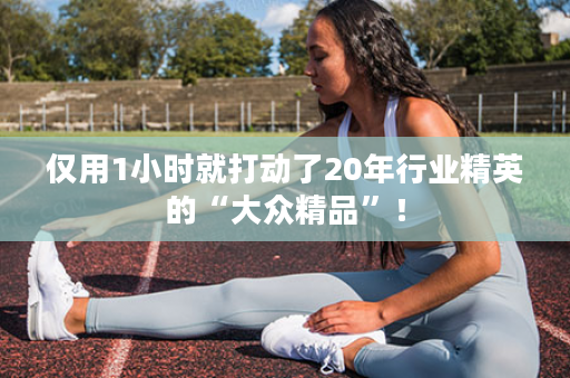 仅用1小时就打动了20年行业精英的“大众精品”！