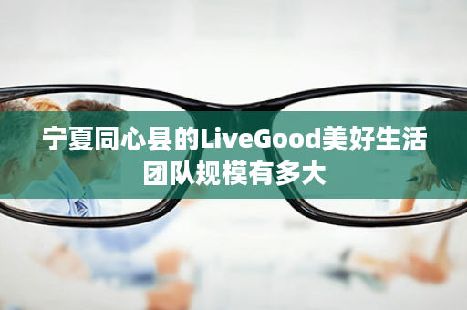 宁夏同心县的LiveGood美好生活团队规模有多大