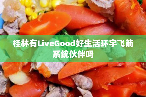 桂林有LiveGood好生活环宇飞箭系统伙伴吗