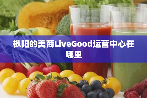 枞阳的美商LiveGood运营中心在哪里