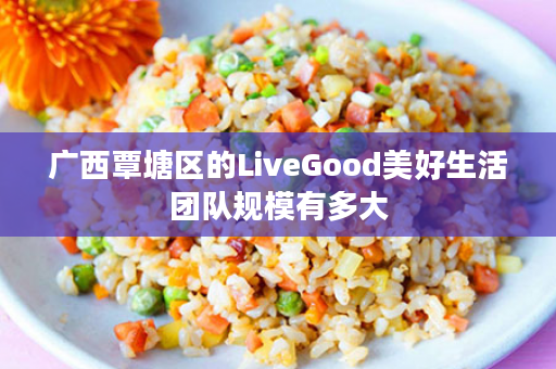 广西覃塘区的LiveGood美好生活团队规模有多大