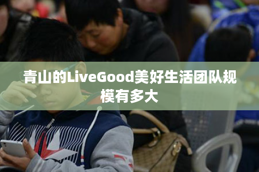 青山的LiveGood美好生活团队规模有多大
