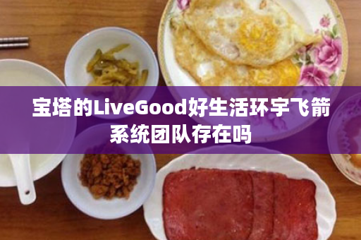 宝塔的LiveGood好生活环宇飞箭系统团队存在吗