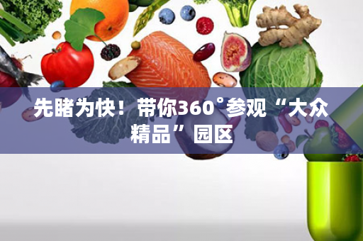 先睹为快！带你360˚参观“大众精品”园区