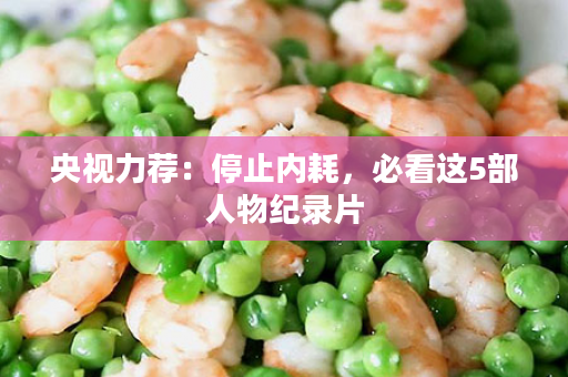 央视力荐：停止内耗，必看这5部人物纪录片