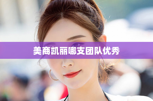 美商凯丽哪支团队优秀