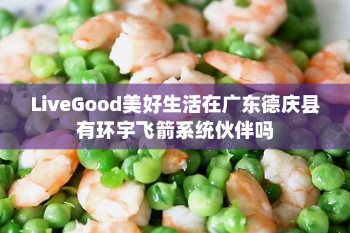 LiveGood美好生活在广东德庆县有环宇飞箭系统伙伴吗