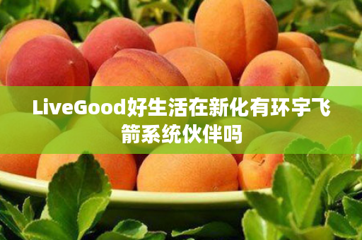 LiveGood好生活在新化有环宇飞箭系统伙伴吗