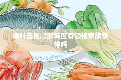绿叶在抚顺顺城区有领袖家族伙伴吗