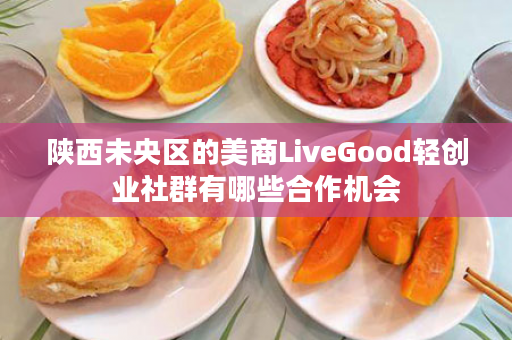 陕西未央区的美商LiveGood轻创业社群有哪些合作机会