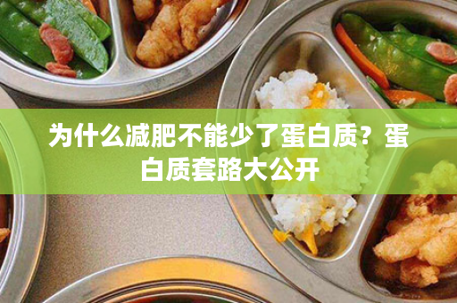 为什么减肥不能少了蛋白质？蛋白质套路大公开