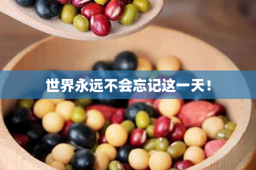 世界永远不会忘记这一天！