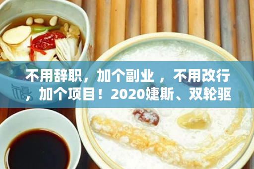 不用辞职，加个副业 ，不用改行，加个项目！2020婕斯、双轮驱动、产品独特、势不可挡~