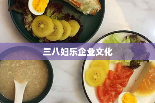 三八妇乐企业文化